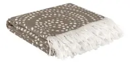 Produktbild: Mixibaby Strandtuch XXL100% Baumwolle Hamamtuch Badetuch Saunatuch Peshtemal 100x180cm, Farbe:Anthrazit