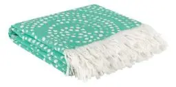 Produktbild: Mixibaby Strandtuch XXL100% Baumwolle Hamamtuch Badetuch Saunatuch Peshtemal 100x180cm, Farbe:Blau
