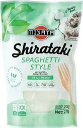 Produktbild: Miyata Shirataki Spaghetti Style, Nudeln aus Konjakmehl, 1er Pack (1 x 270 g)