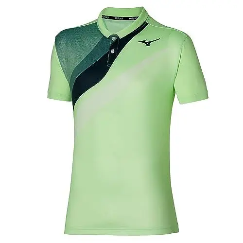 Produktbild: Mizuno Damen Release Shadow Polo T-Shirt, Techno Green, M