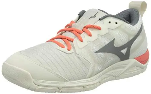 Produktbild: Mizuno Damen Supersonic 2 Volleyball-Schuh, SnowWhite/QShade/FusionC, 40.5 EU