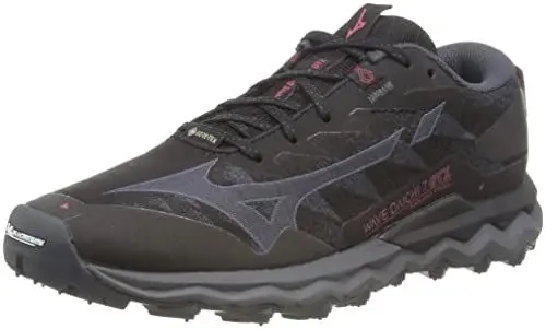 Produktbild: Mizuno Damen Wave Daichi Walking-Schuh, Black/IronG/GarnetRose, 41 EU