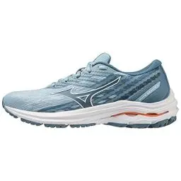 Produktbild: Mizuno Damen Wave EQUATE 7 Straßen-Laufschuh, Forget-Me-Not/White/Light Orange, 43 EU