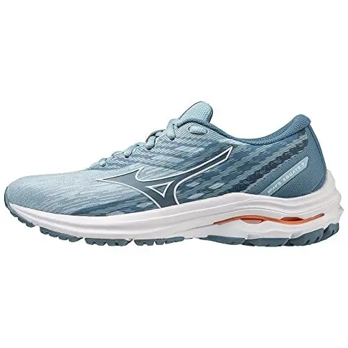 Produktbild: Mizuno Damen Wave EQUATE 7 Straßen-Laufschuh, Forget-Me-Not/White/Light Orange, 43 EU