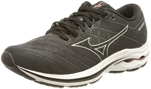 Produktbild: Mizuno Damen Laufschuh, Schwarz Silber Ebenholz, 40 EU