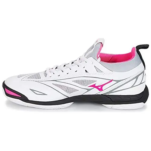 Produktbild: Mizuno Damen Wave Mirage 2.1 Sneakers, Mehrfarbig (White/Black/Pink Glo 001)