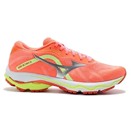 Produktbild: Mizuno Damen Wave Ultima 13 (W) Laufschuhe, Neolime Silber Neolime, 40.5 EU