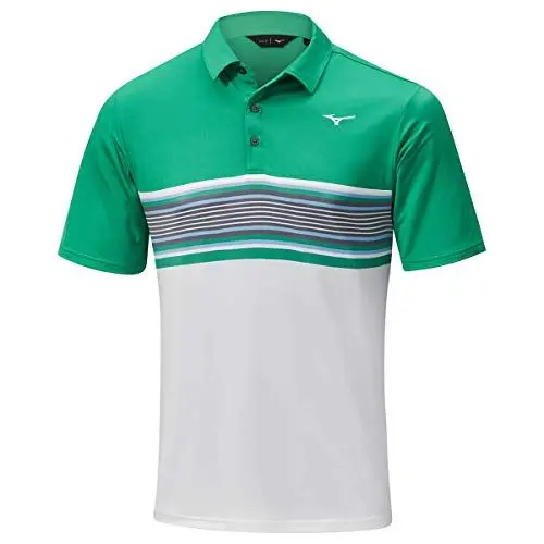 Produktbild: Mizuno Herren Quick Dry Oceanic Sublimated Tech-Polo-Hemd - Mint - L