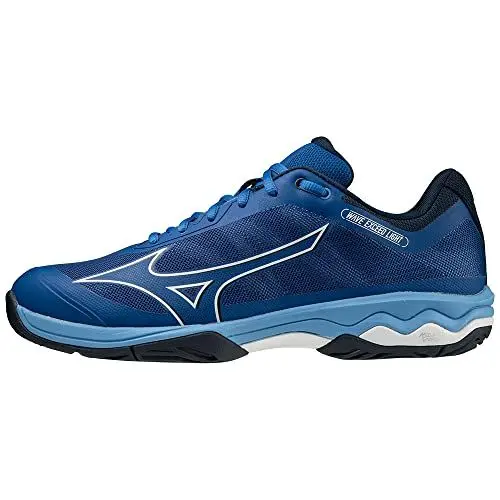 Produktbild: Mizuno Herren Wave Exceed Light AC Sneaker, Trueblue Wht Dblues, 44 EU