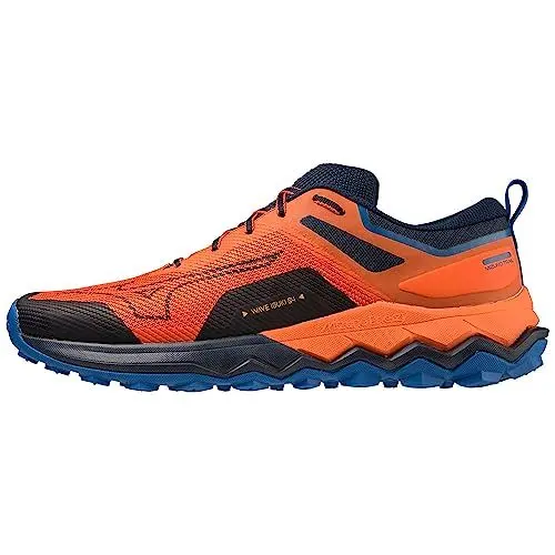 Produktbild: Mizuno Herren Wave Ibuki 4 Laufen, Tigerlily Dblue Sblue, 42 EU
