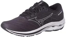Produktbild: Mizuno Herren Wave Inspire 18 Laufschuh, Schwarz, Silber, Ebenholz, 44.5 EU