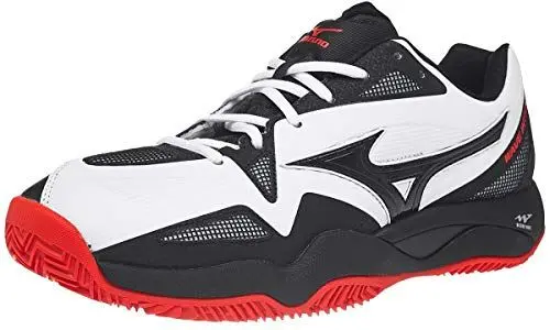 Produktbild: Mizuno Herren Wave Intense Tour4cc Sneakers, Mehrfarbig (White/Black/Cherry Tomato 001)