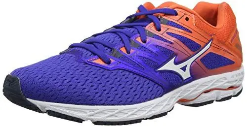 Produktbild: Mizuno Herren Wave Shadow 2 Laufschuhe, Blau (Reflex Blue/White/Nasturtium 07), 46.5 EU