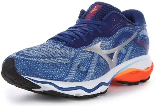 Produktbild: Mizuno Herren Wave Ultima 13 Sneaker, Tsea Silver Cherrytomato, 46 EU