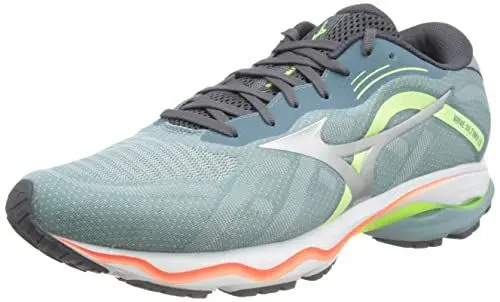 Produktbild: Mizuno Herren Wave Ultima Walking-Schuh, SBlue/Silver/NeoLime, 43 EU