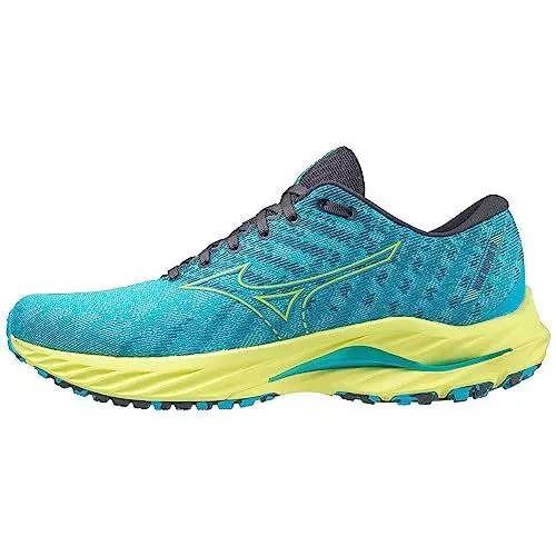 Produktbild: Mizuno Herren Wave Inspire 19 Laufen, Jblue Bolt2neon Luminous, 43 EU
