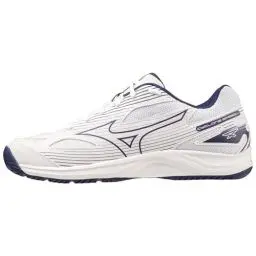 Produktbild: Mizuno Unisex Cyclone Speed 4 Volleyballschuhe, Weiß, Blueribbon Mp Gold, 42.5 EU