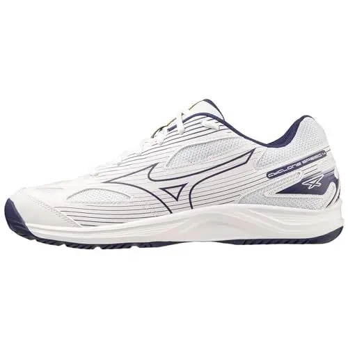 Produktbild: Mizuno Unisex Cyclone Speed 4 Volleyballschuhe, Weiß, Blueribbon Mp Gold, 42.5 EU
