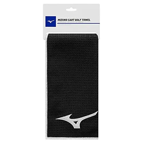 Produktbild: Mizuno Unisex Micro Fiber Wagen Golf-Handtuch - Schwarz