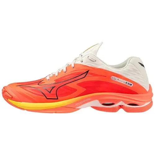 Produktbild: Mizuno Unisex Wave Lightning Z7 Volleyballschuhe, Neonflame, Schwarz, Bolt2neo, 44.5 EU