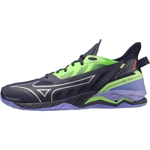 Produktbild: Mizuno Unisex Wave Mirage 5 Leichtathletik-Schuh, Eblue Techgreen Lolite, 40 EU