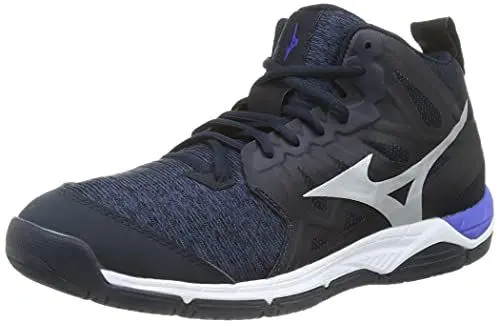 Produktbild: Mizuno Unisex Wave Supersonic 2Mid Volleyball-Schuh, Skycaptain Gsilver Viole, 40.5 EU