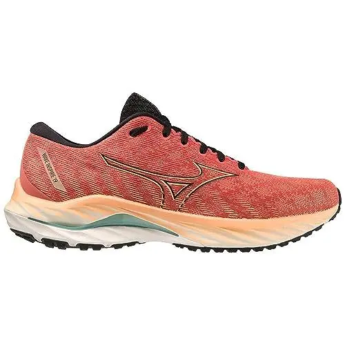 Produktbild: Mizuno Herren Wave Inspire 19 Laufschuhe Stabilitätsschuh Rot - Orange 43