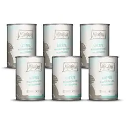 Produktbild: MjAMjAM - Premium Nassfutter für Katzen - gute Pute an gedämpftem Kürbis, 6er Pack (6 x 400 g), getreidefrei mit extra viel Fleisch