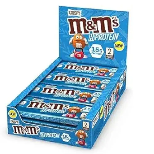 Produktbild: M&M Hi-Protein Bar Crispy 12x52g
