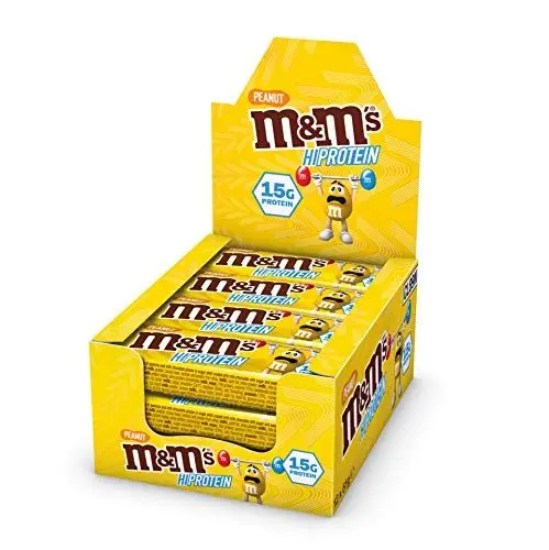 Produktbild: M&M Hi-Protein Bar Peanut 12x51g