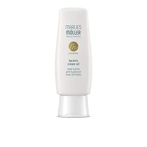Produktbild: Marlies Möller Specialists Keratin Cream Oil - Keratin Haarglättung mit hydrolisiertem Keratin & pflanzlichem Protein - Haarpflege für Glanz & Geschmeidigkeit - Anti-Frizz - Made in Germany - 100 ml