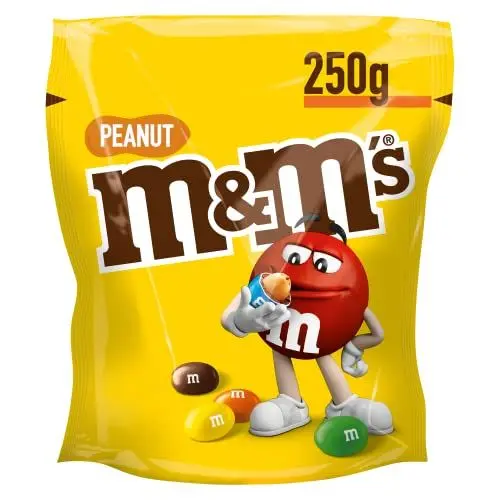 Produktbild: M&M'S Schokolinsen, mit Erdnusskern, 250 g