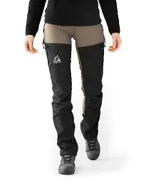 Produktbild: MNT10 Wanderhose für Damen – Slim-Fit Outdoor Hose I Leicht, Atmungsaktiv & Wasserabweisend I Praktische Taschen & Robuste Nähte | Sahara Gray, XL