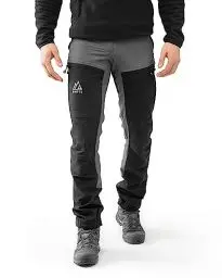 Produktbild: MNT10 Wanderhose für Herren – Leichte Outdoor Hose I Atmungsaktiv & Wasserabweisend I Praktische Taschen & Robuste Nähte | Stone Gray, M