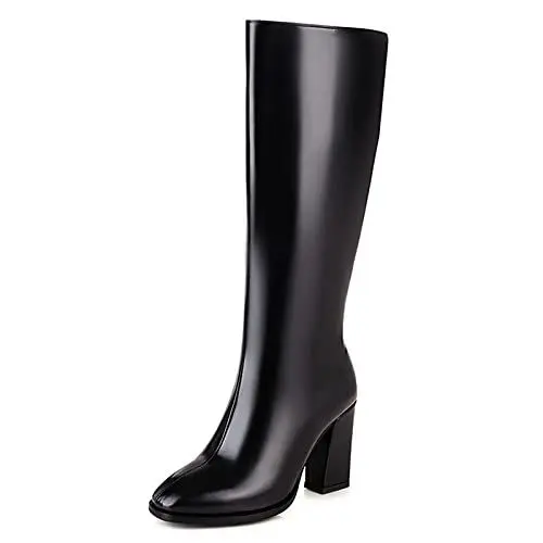 Produktbild: Mo Joc Damen Kniehohe Stiefel(Schwarz,46)