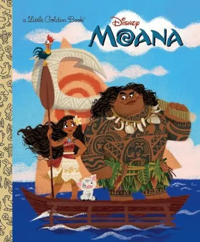 Produktbild: Moana (Little Golden Books)