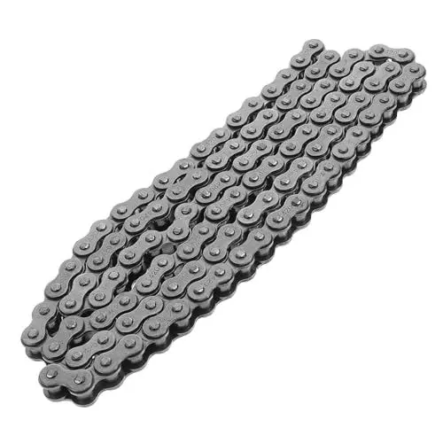 Produktbild: Mobestech 108 Motorradkette Fahrradkette Mountainbike Kette Fahrradketten Kette Für Ersatzkette Ersatzkette Mountainbike Kette Silberfarbenes Metall