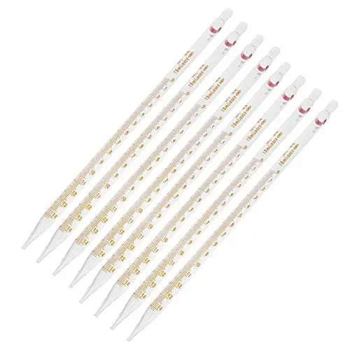 Produktbild: Mobestech 20st Glaspipette Transferpipetten-tropfer Graduierte Tropfer Pipetten Übertragen Augentropfer Flüssigkeitstropfer Kalibrierter Tropfer Pipetten Für Chemie Gerade Spitze Werkzeug
