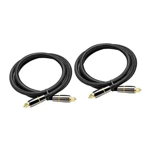Produktbild: Mobestech 2 Stücke 2 Audio Kabel Für Bar Audio Kabel Auf Glasfaser Kabel Für Spielkonsole