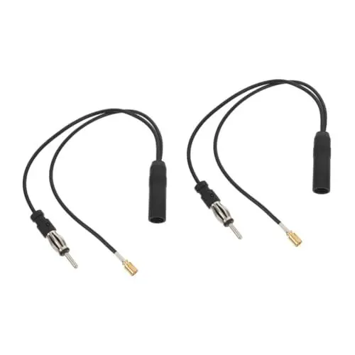 Produktbild: Mobestech 2 Stück Universalkabel Autoantenne Verbindungsleitungskabel Für Auto Langes Kabel Autoradiokabel Autoradio Verbindungskabel Autoradio Verbindungsleitung Radiokabel Männlich