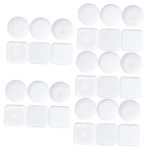 Produktbild: Mobestech 30stücke Teiliges Türknauf Schutzpuffer Transparentes Für Und Türschutz Geräuschdämpfer Für Möbel Und Türen Selbstklebend Für Haushalte Und Büros