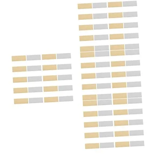 Produktbild: Mobestech 40 Paar Zinkblech Kupferblech Zink Tabletten Einkapselungen Probiotika Kupferband Nickelanode Experiment Zink Magnesium Verzinkungs-kit Dichtungsmaterial Nickelbleche Vernickelt