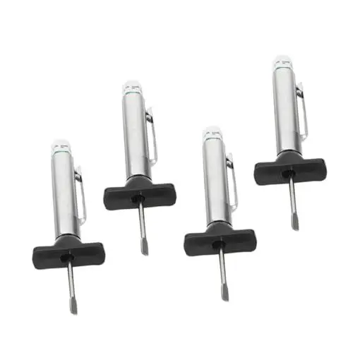 Produktbild: Mobestech Digitaler Profiltiefenmesser 0-25 Mm Reifendruckmesser Für Sattelschlepper Reifenprofiltiefenmesser Werkzeug Auto Reifenprofillineal
