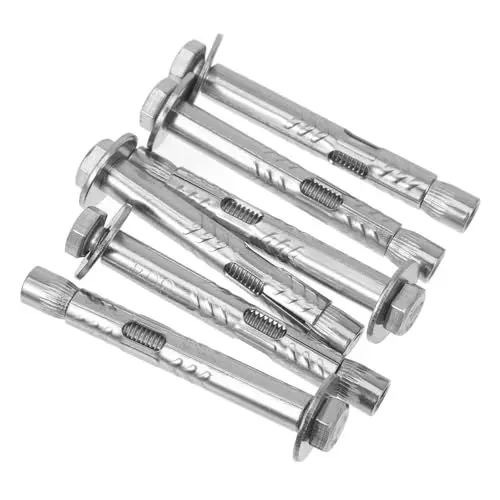 Produktbild: Mobestech 6 Stück Edelstahl-expansionsschraubenbolzen X 60 Mm Mit Außenmuttern Für Hochleistungs-verankerungsbefestigungen