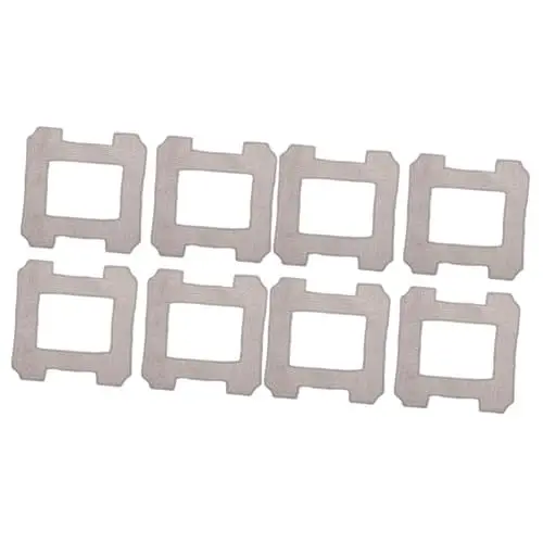 Produktbild: Mobestech 8 Stück Fensterputzroboter Zubehör Fensterputzmopp Reinigungsmittel Fensterroboter Mopp Fensterstaubsauger Robotertücher Fensterroboter Wischsauger