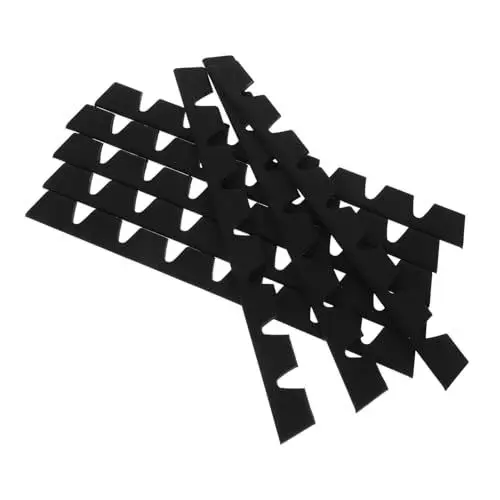 Produktbild: Mobestech 8stücke Teiliges Auto Frontstoßstangen Kratzschutz Universelle Anti-Kratzer Schützer Für Langlebige Bumper-lippe Einfache Montage Für Fahrzeugmodelle
