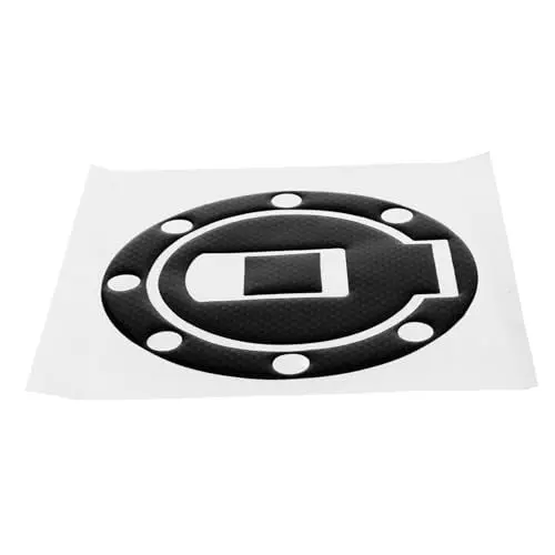 Produktbild: Mobestech Aufkleber Für Den Tankdeckel Tankschutz Aufkleber Für Den Kraftstofftank Eines -tankschutz Aufkleber Für Tankpads Öltankschutz Black Kristall-epoxy
