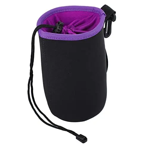 Produktbild: Mobestech Gehäuse Für Kameraobjektive Beutel Mit Kordelzug wasserdichte Tasche Für Kameraobjektive Kameraobjektiv Tragen Tasche Für Objektivbeutel Digirig Tauchen DSLR Neopren Aus Samt