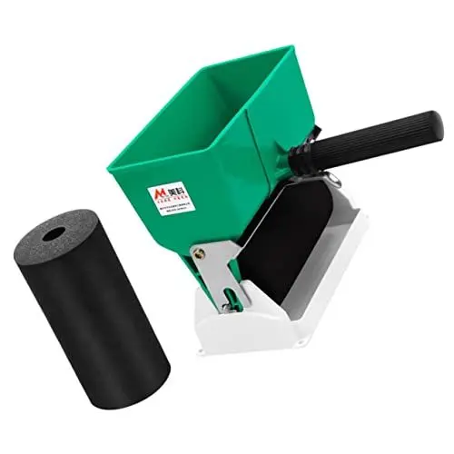 Produktbild: Mobestech Manueller Leimauftragsspender Klebstoff Leimverteiler 1 Satz Vinylklebstoffspray Holzleimspender Verstellbarer Leimauftragsgerät Beschichtete Leimwalze Abs Industrieller