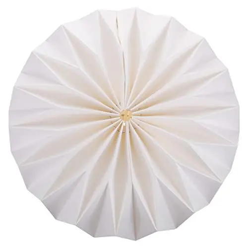 Produktbild: Mobestech Papier Origami Lampenschirm Deckenleuchte Lampenschirm Kronleuchter Design Papier Lichtabdeckung Für DIY Pendelleuchten Befestigung Heimtextilien